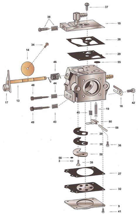 Walbro Wa55 Small Carb Walbro Carburetor Carburetors Engines