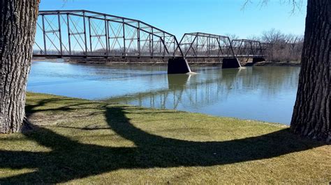 Fort Benton Bridge Missouri River Montana Bridge