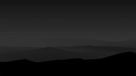 Untitled 8k 8k 4k Minimal Dark Night Landscape Mountains Hd