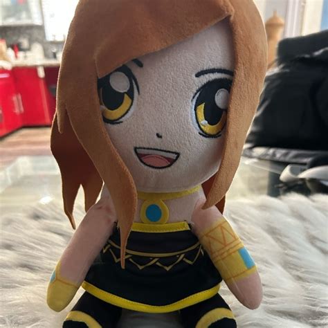Juniper Toys The Krew Gold Golden Glare Plush Anime Doll Rare