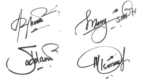 Signature Tutorial How To Draw Best Signature For My Name Perfect