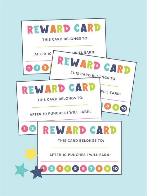 Free Printable Reward Systems Favorite Printables