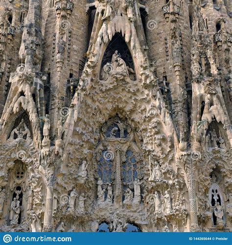 The Portico Designed By Gaudi Sagrada Familia Nativity