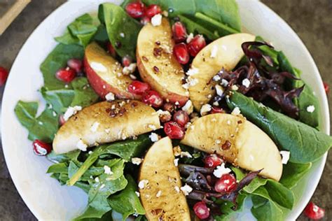 Apple Pomegranate Salad With Honey Balsamic Dressing The Recipe Critic
