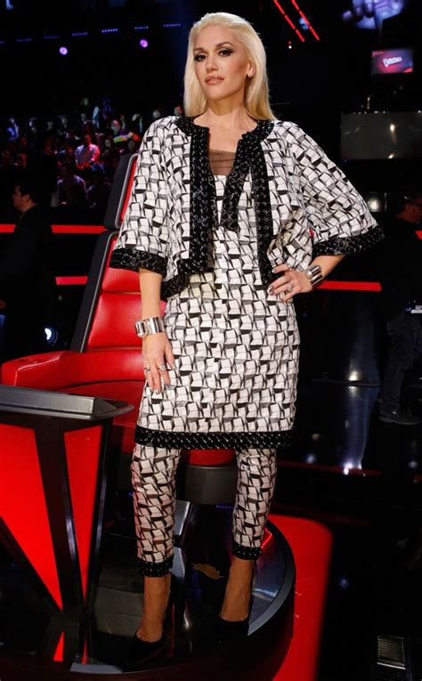 Two Piece Tango From Gwen Stefani S The Voice Looks E News