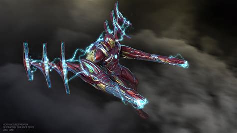 Artstation Avengers Infinity War Iron Man Super Weapon Concepts