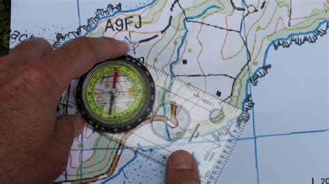 How To Navigate Using A Compass And Map