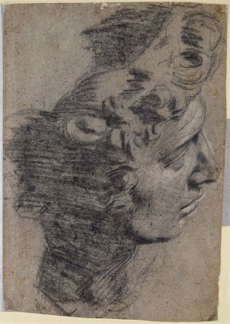 Study After The Head Of Michelangelos ‘guiliano Demedici Digital