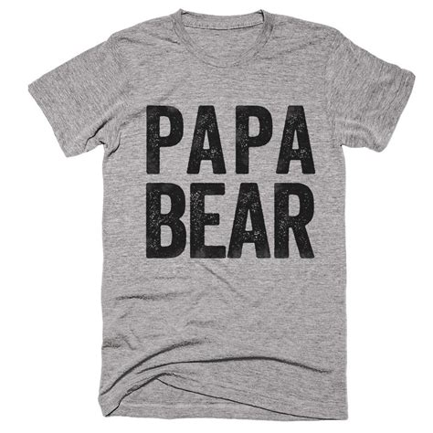 papa bear t shirt shirtoopia