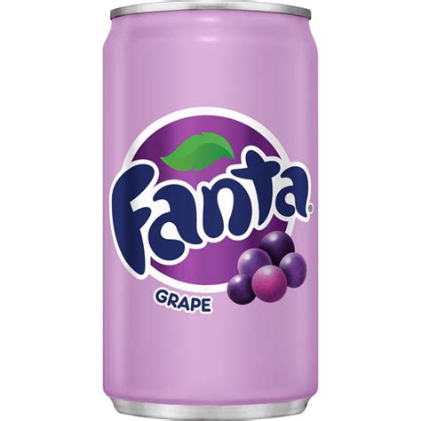Fanta Grape Soda Cans 75 Fl Oz 6 Pack Beverages Fishers Foods