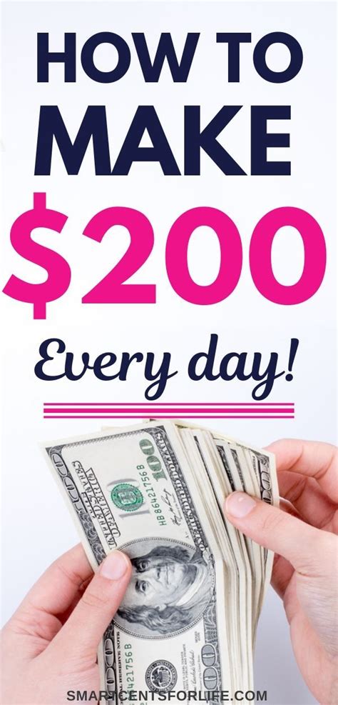 How To Make 200 In One Day Top Best Ideas For 2021 Money
