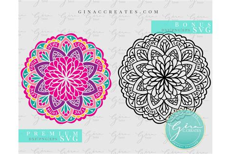 Free Free 128 Love Mandala Svg Free SVG PNG EPS DXF File