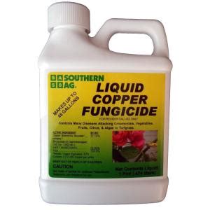 They are sprayed either on the foliage or onto a piece of plywood suspended in the tree early in the. Southern Ag 1 Pt. Liquid Copper Fungicide-100048940 - The ...