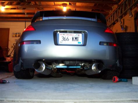 Angled Dual Exhaust My350zcom Nissan 350z And 370z Forum Discussion