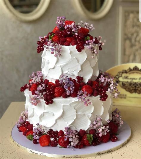 Yes Or No Amazing Cake With Berries By Melodia Vkusa I Love So Much