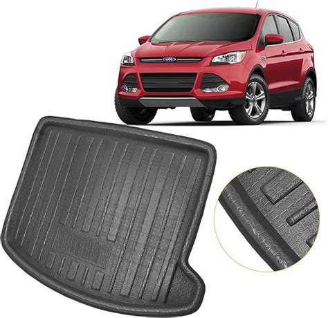 Mallofusa Cargo Liner Rear Cargo Tray Trunk Floor Mat Compatible For