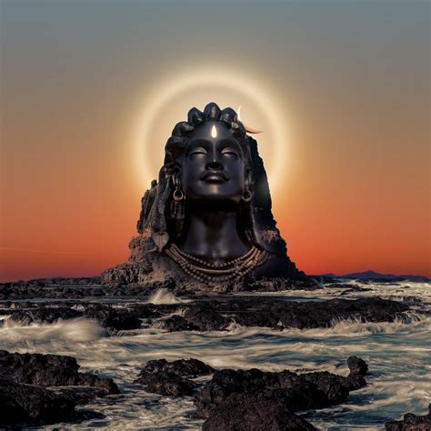 Adiyogi Artwork Done By Dioeye Used Tools Adobe Photoshop Cc Lord Shiva Painting Lord