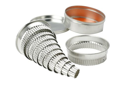 Round Cutter Set Fluted 10 Piece Catro Catering Supplies And