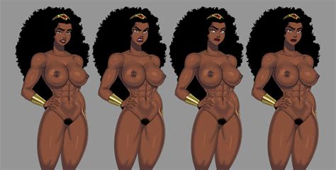 Rule 34 1girls Amazonian Dark Skinned Female Dark Skin Dc Dc Comics Different Poses Female
