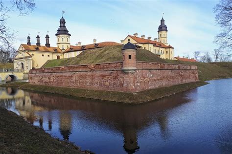 Belarusian Tourist Attraction Nesvizh Castle A Medieval Castle In