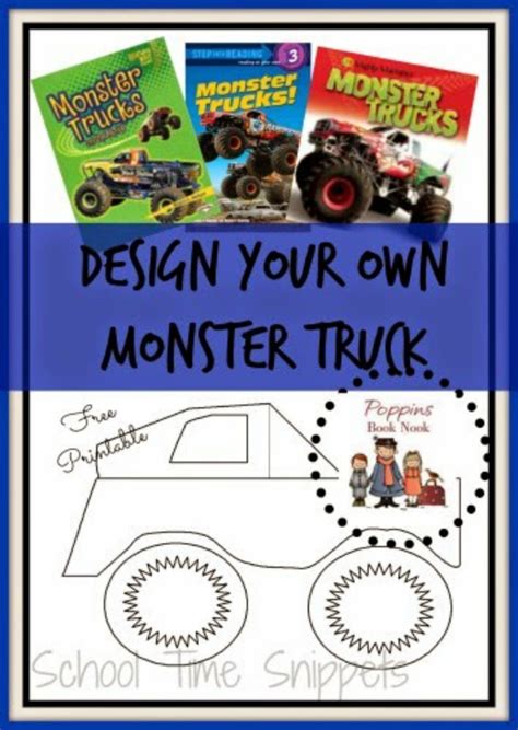 Coloring pages for kids color by numbers or letters. Monster Truck Coloring Pages | School Time Snippets