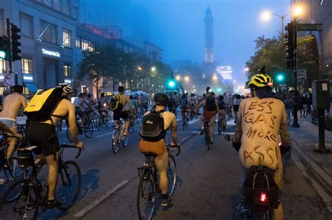 World Naked Bike Ride Chicago Reacts On Twitter Chicago Sun Times