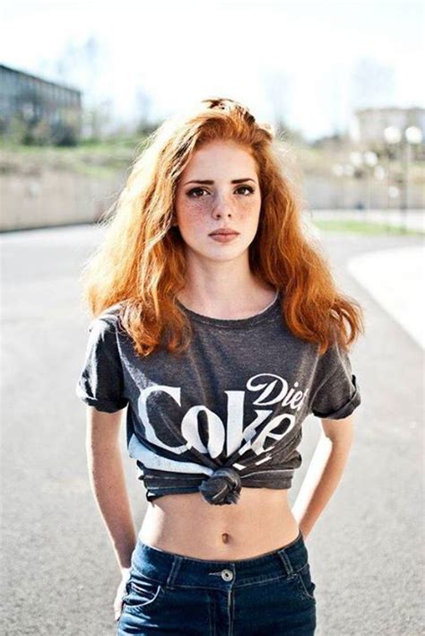 Red Hot Sexy Redhead Girls Hot For Ginger Fémina Pinterest