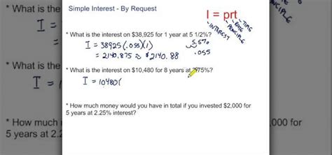 How to Calculate simple interest « Math