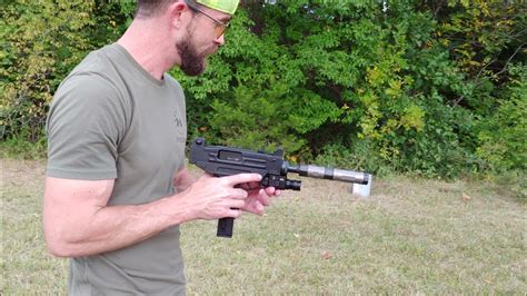 Iwi Walther Uzi In 22lr With A Silencer Co Switchback Youtube