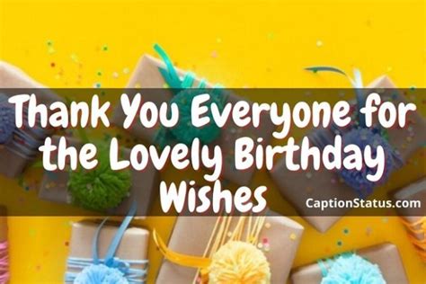 100 Thank You Message For Birthday Wishes Bday Reply