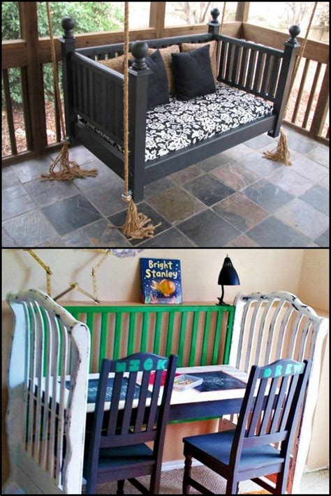 12 Wonderfully Repurposed Baby Cribs