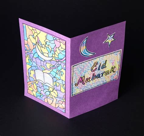 Faux Stained-Glass Greeting Cards | crayola.com