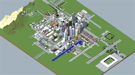 Small Modern City Map Minecraft Rafinsight