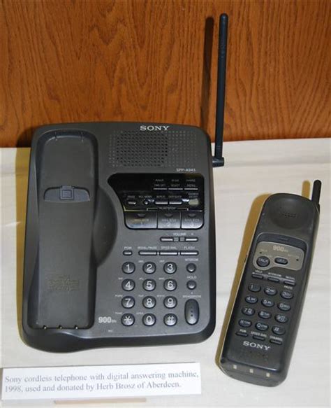 Sony Cordless Telephone With Digital Answering Machine Flickr Photo
