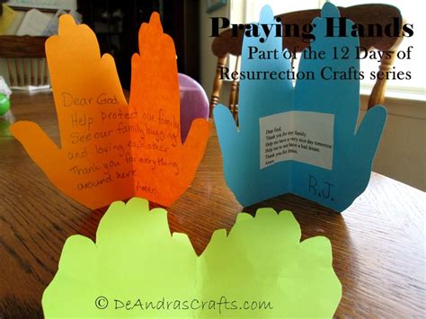 Praying Hands Craft Printable