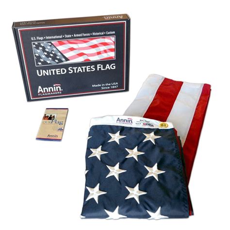 american flag 3x5 ft nylon solarguard nyl glo 100 made in usa with sewn stripes embroidered