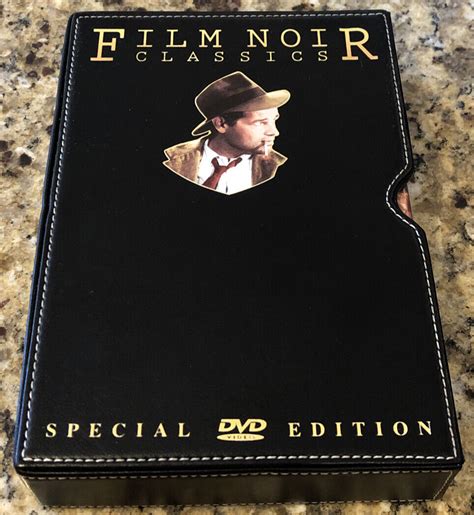 Film Noir Classics Collection 4 Dvd Leather Box Set Dvd 2004 4 Disc Set 89218071293 Ebay