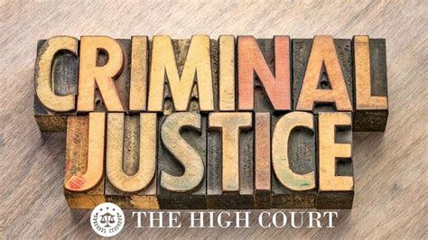 Criminal Justice Jobs November 2023 The High Court