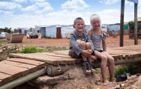 the white squatter camps of post apartheid south africa metro news