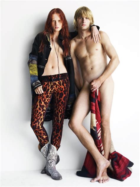 Wild Naked Things By Mario Testino In V Magazine Homotography