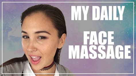 Daily Face Massage For Glowing Skin Youtube