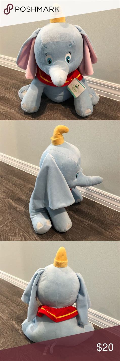 🌾hp🌾 Disney Baby Dumbo Plush Large 21 Nwt Baby Dumbo Baby
