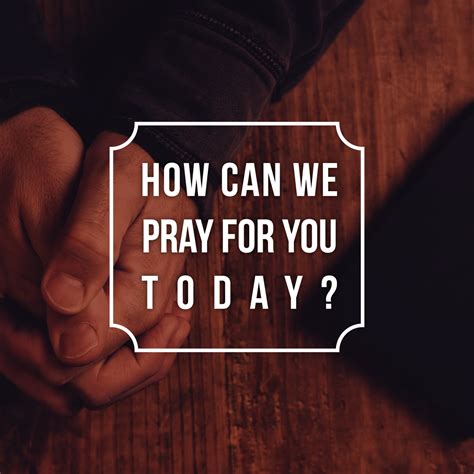 How Can We Pray For You Today Church Butler Done For You Social