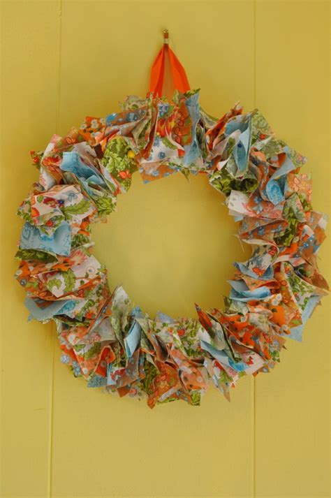 No Sew Rag Wreath Rag Wreath Rag Wreath Tutorial Deco Mesh Wreaths