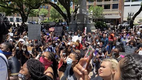 To execute or have executed a formal protest against (something, such as a bill or note) Shreveport held a peaceful protest today in support of ...