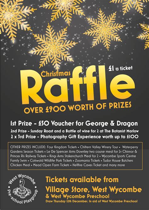 Raffle West Wycombe Preschool