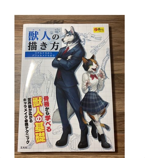 How To Draw Kemono Character Japan Furry Anime Manga Guide Art Etsy