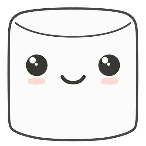 Download Happy Marshmallow Sad Marshmallow Hd Transparent Png