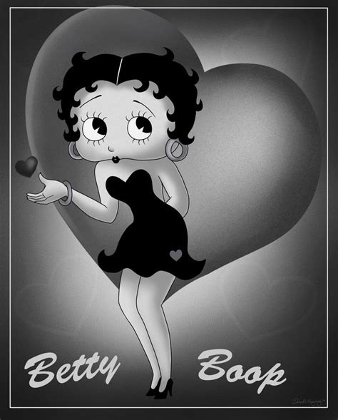Pin On Betty Boop Black And White Pictures