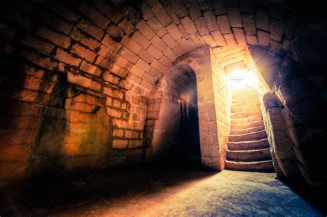 Sunlight In The Cave ~ Architecture Photos ~ Creative Market